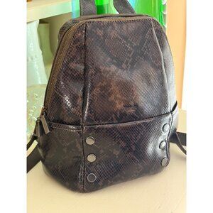 Hammitt Hunter Backpack Olivine Snake Leather Medium